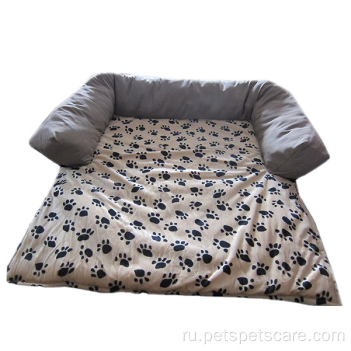 Роскошная комфортабельная собачья кровать коврик для коврика